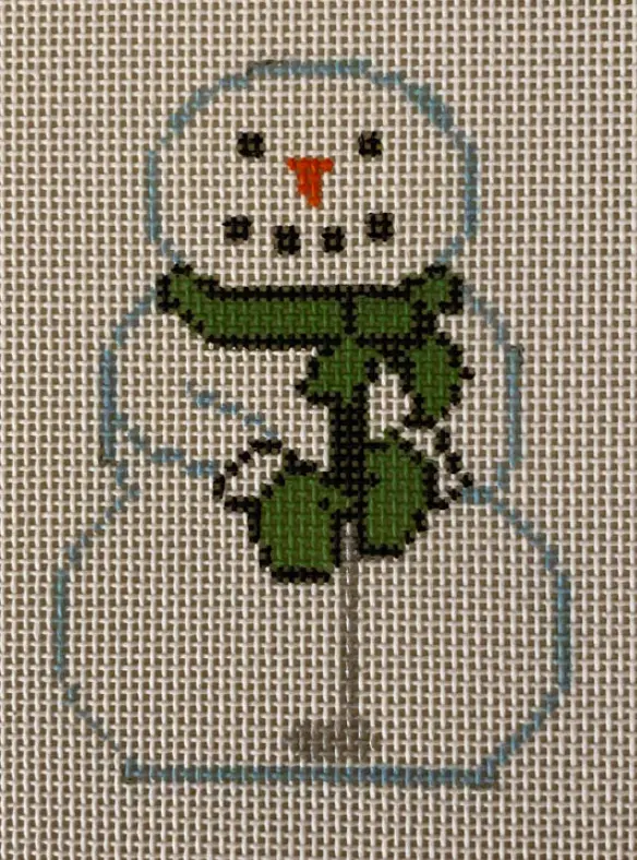 Kcd1402 Snowman With Golf Club 1