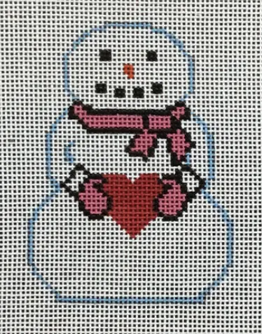 Kcd1408 Snowman With Heart 1
