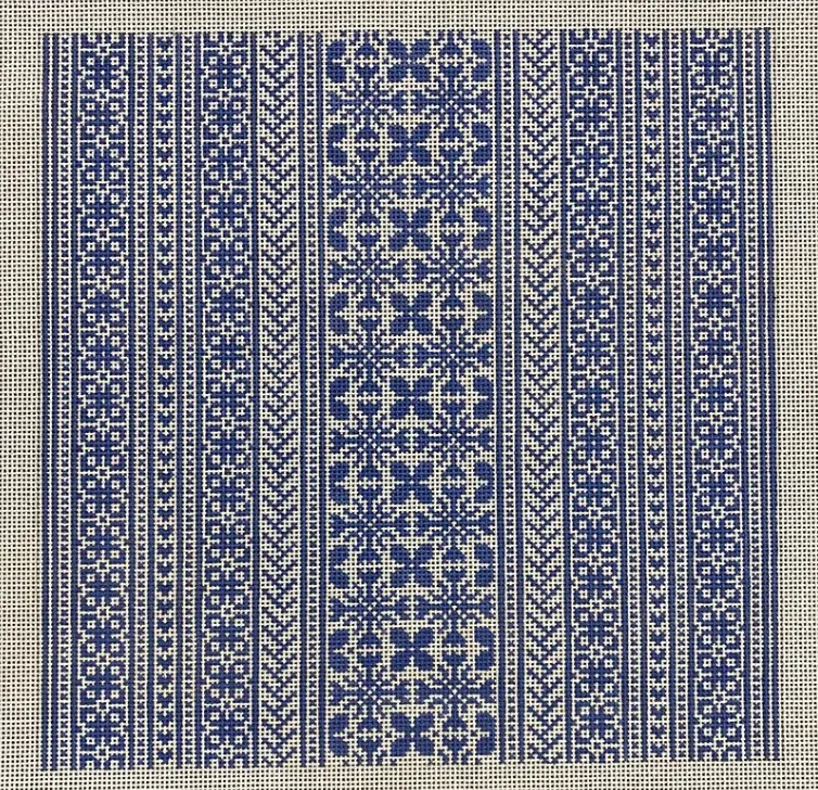 Ta4050 Adelia Pillow - Blue And White 1