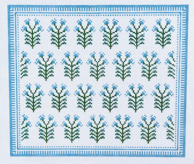 Ta4021 Bluebell Pattern Pillow 1