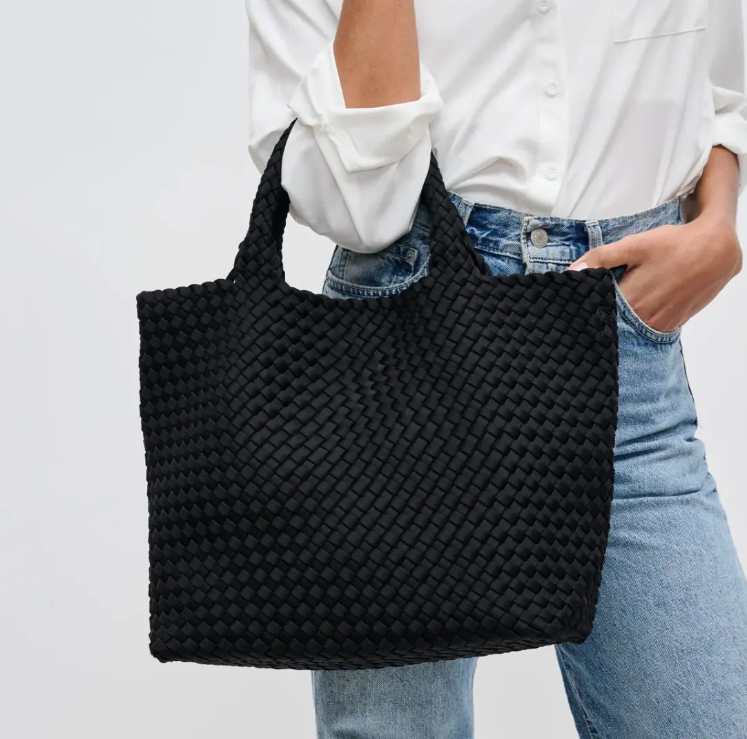Neoprene Tote - Black 1