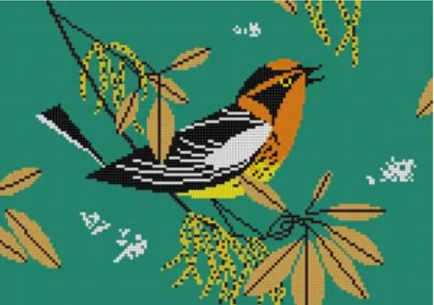 Hc-B241 Blackburnian Warbler 1