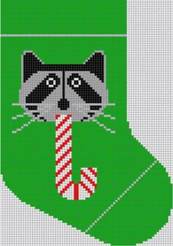 Ch-C047 Candy Caper Mini Stocking 1
