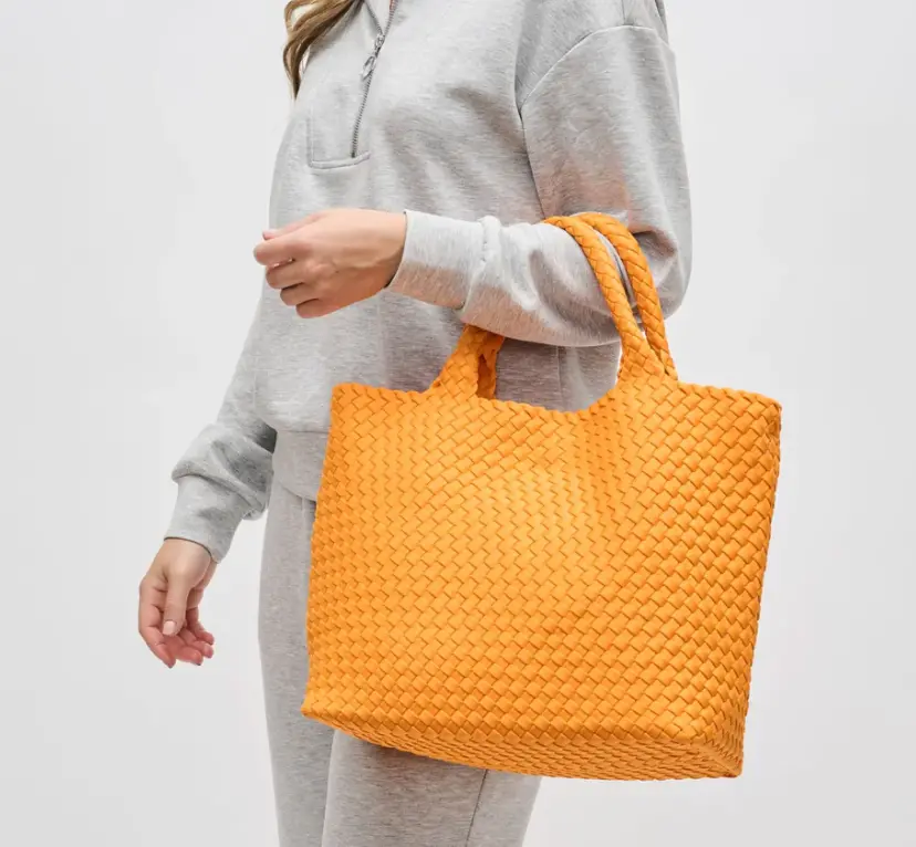 Neoprene Tote - Orange 1