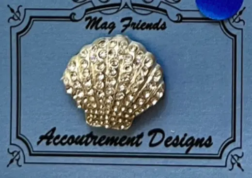 Crystal Shell Needle Minder - Clear 1