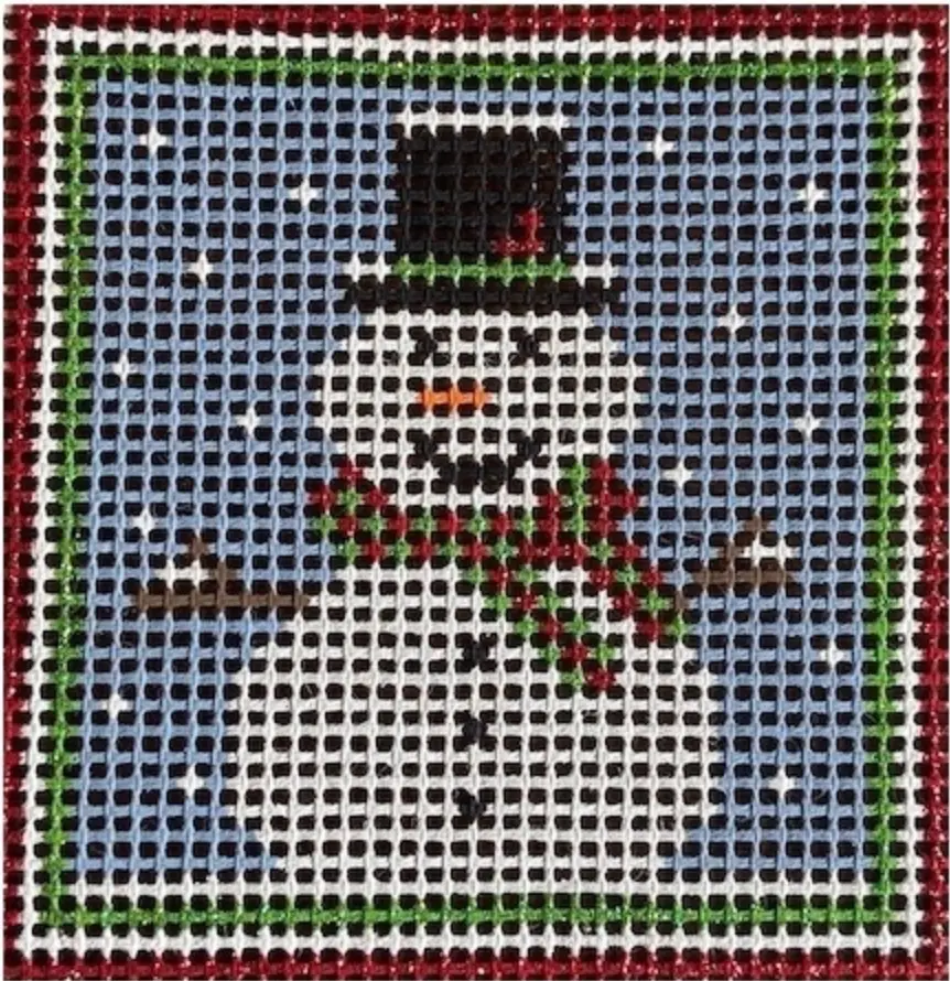 Sl-15 Snowman Stitchin Little 1