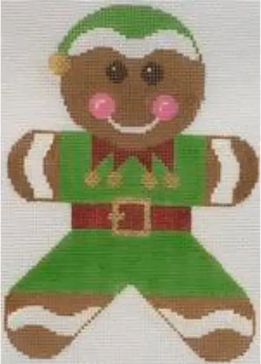 Rd200-12 Mini Gingerbread Boy Elf 1