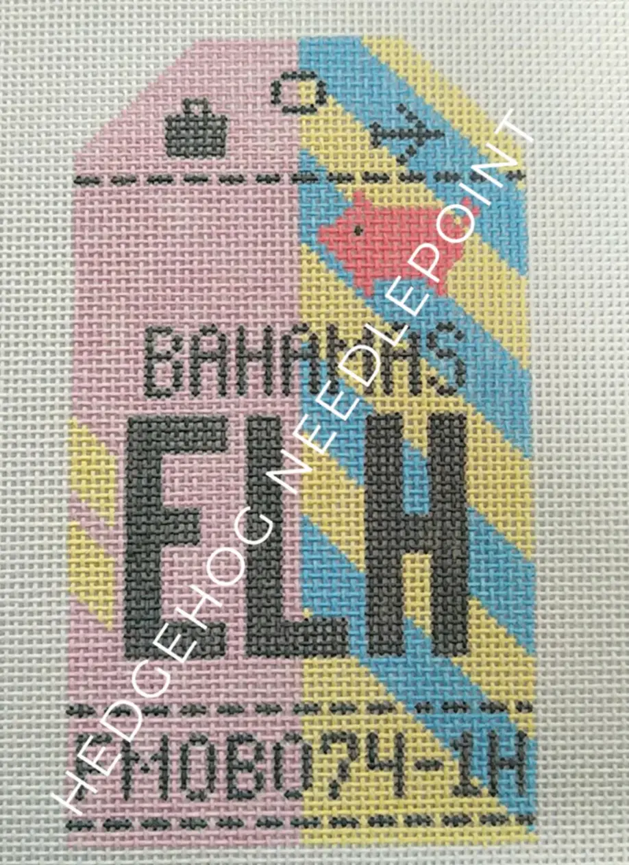 Hn Elh Bahamas Retro Travel Tag 1