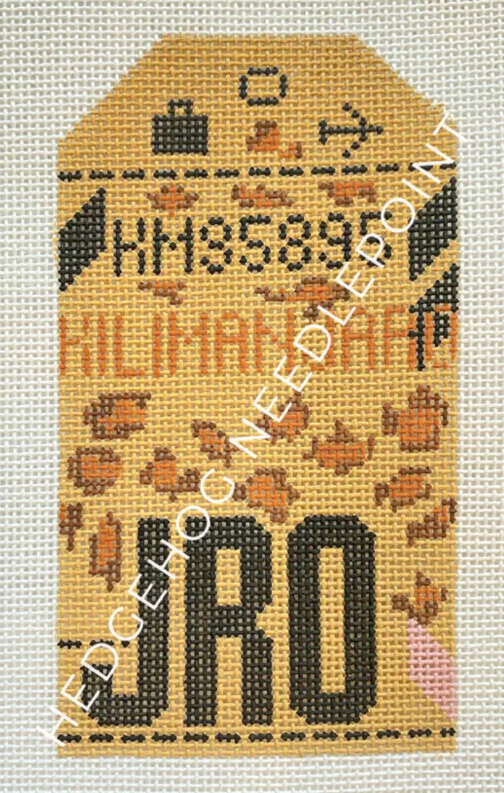 Hn Jro Kilimanjaro Retro Travel Tag 1