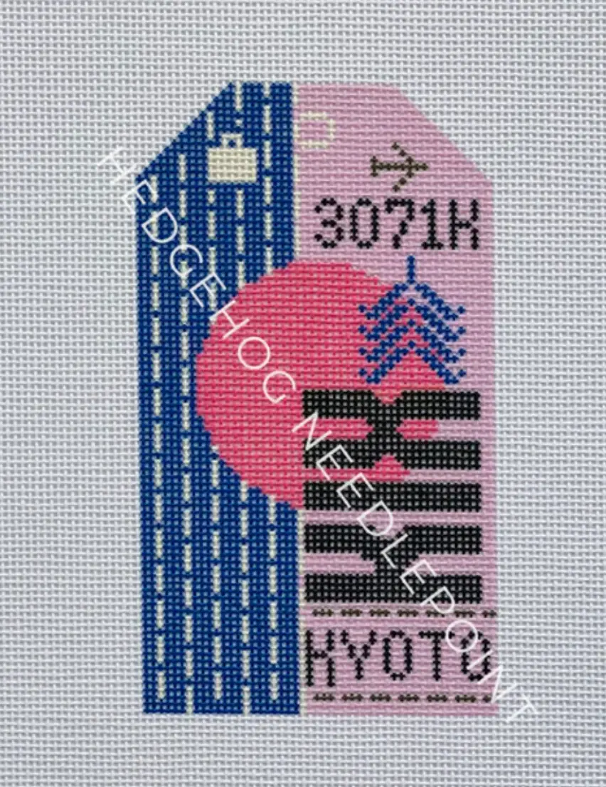Hn Kix Kyoto Retro Travel Tag 1