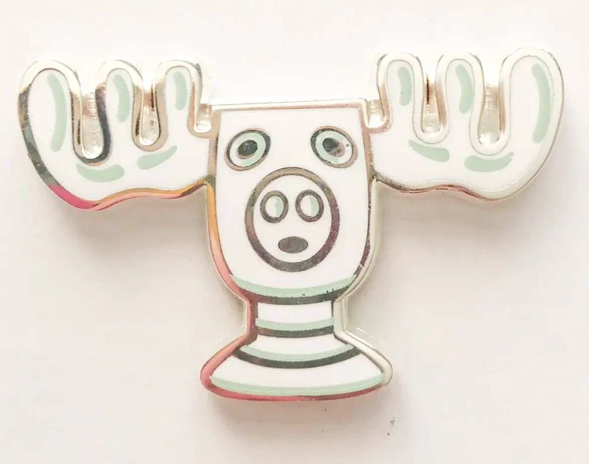 Moose Mug Needle Minder Magnet 1
