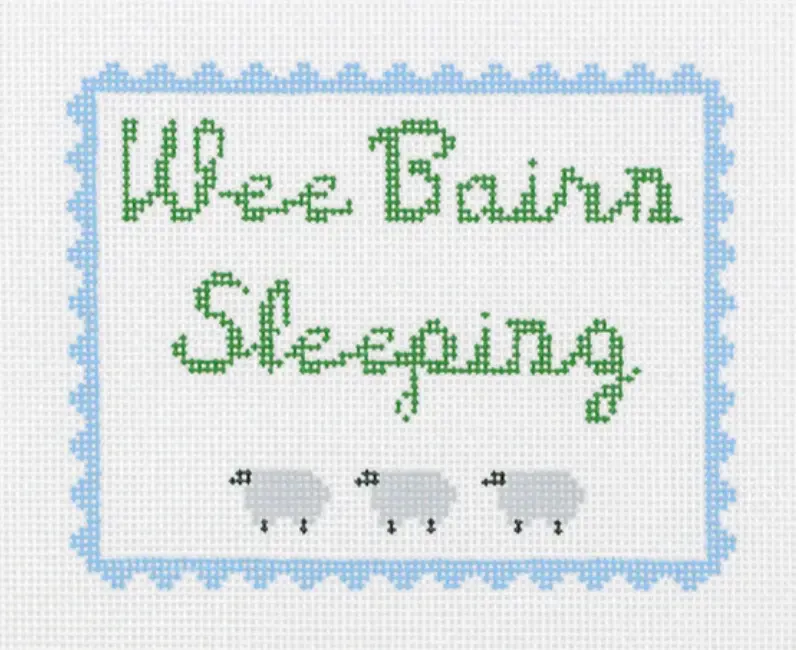 Gp02 Wee Bairn Sleeping - Blue 1