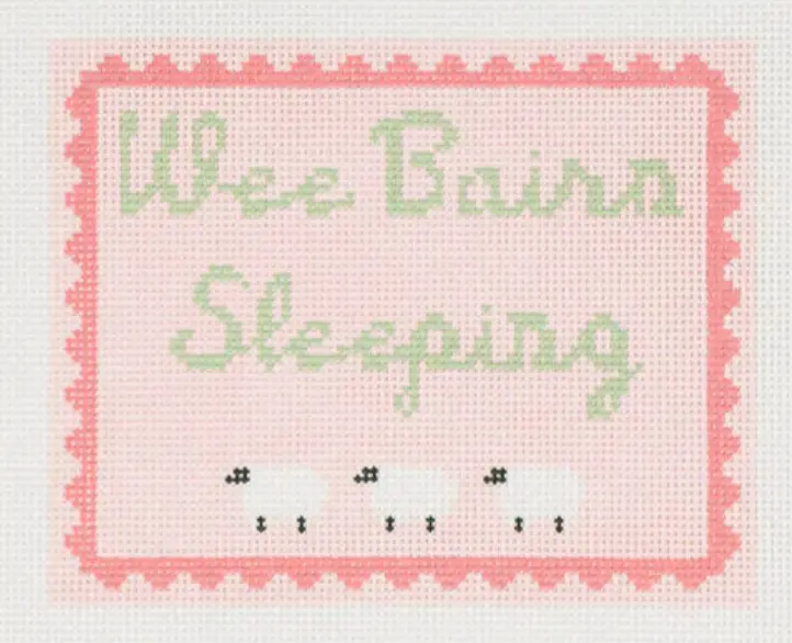 Gp46 Wee Bairn Sleeping - Pink 1