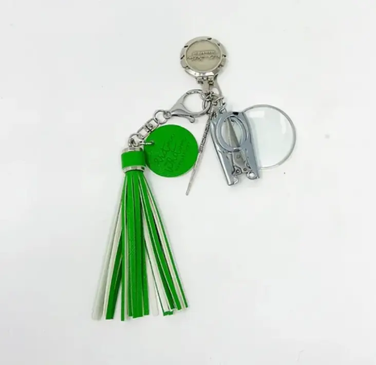 Victoria Whitson Accessory Tassel With Scissors - Irish Green 1