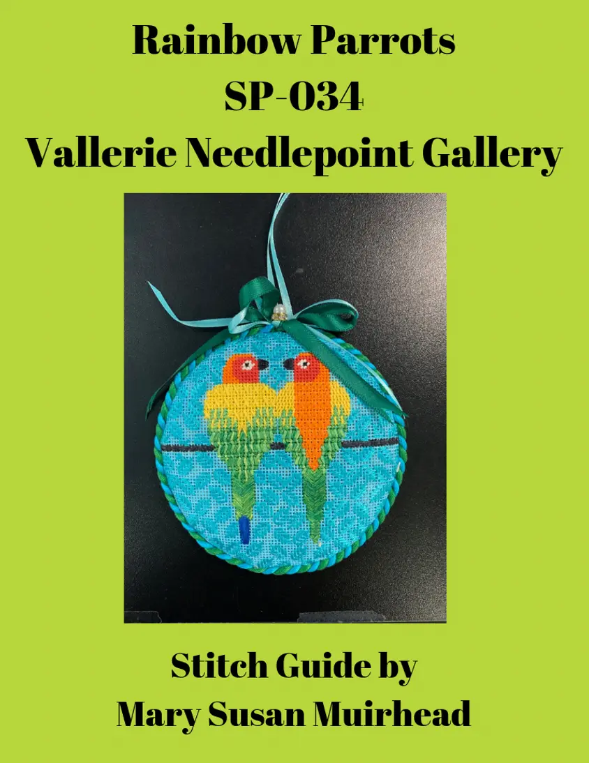 Sp-034 Rainbow Parrots Stitch Guide 1