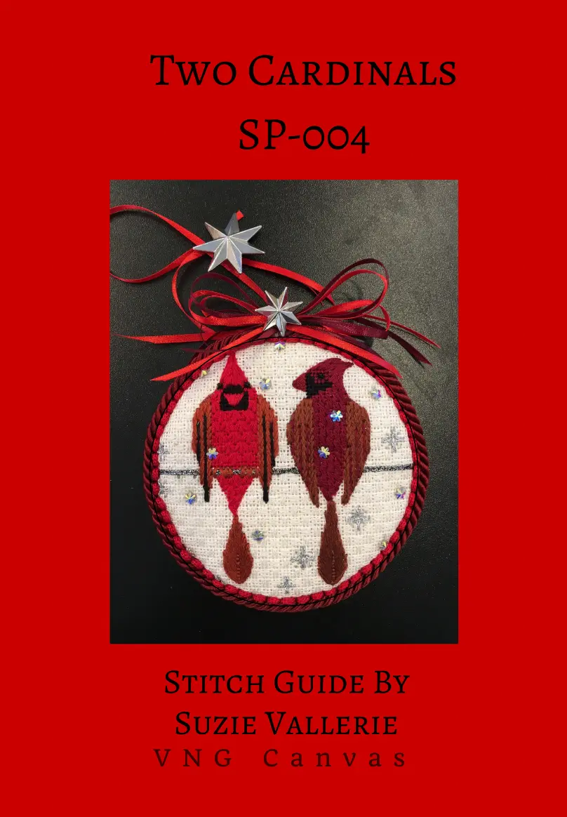 Sp-004 Two Cardinals Stitch Guide 1