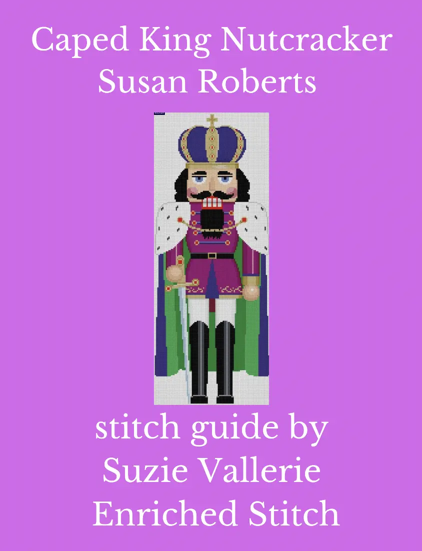 4398 Caped King Nutcracker Stitch Guide 1
