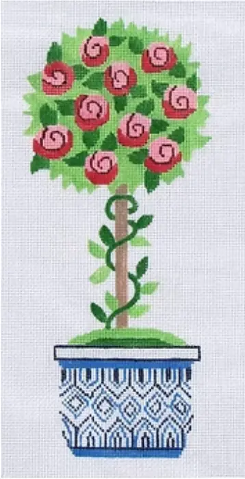 14A Small Rose Topiary 1
