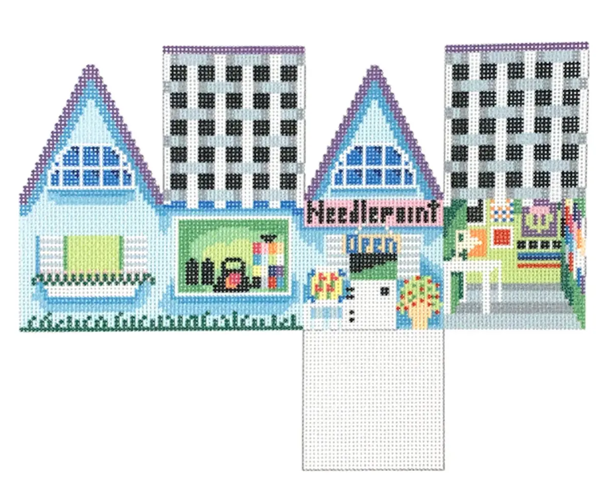 Ts393 Needlepoint Shop Cottage 1