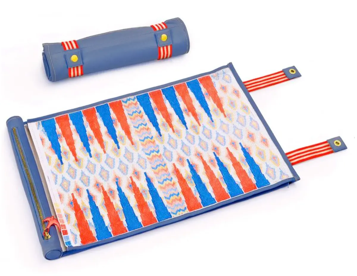 Afc01 Ikat Corroon Travel Backgammon Board 1