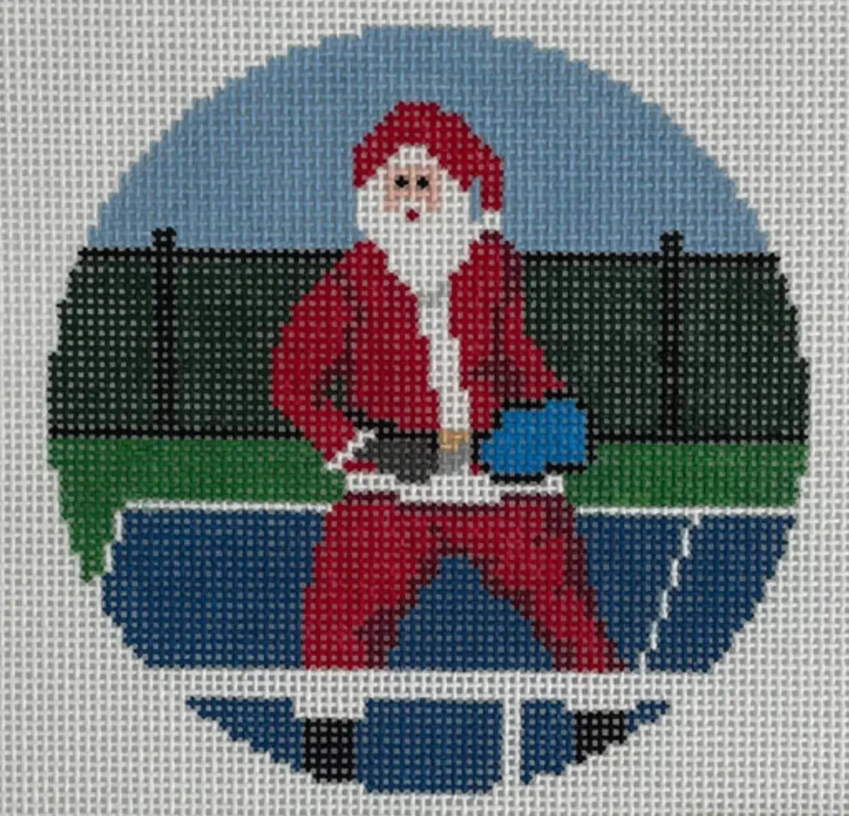 Aok104 Sporty Santa - Pickelball 1