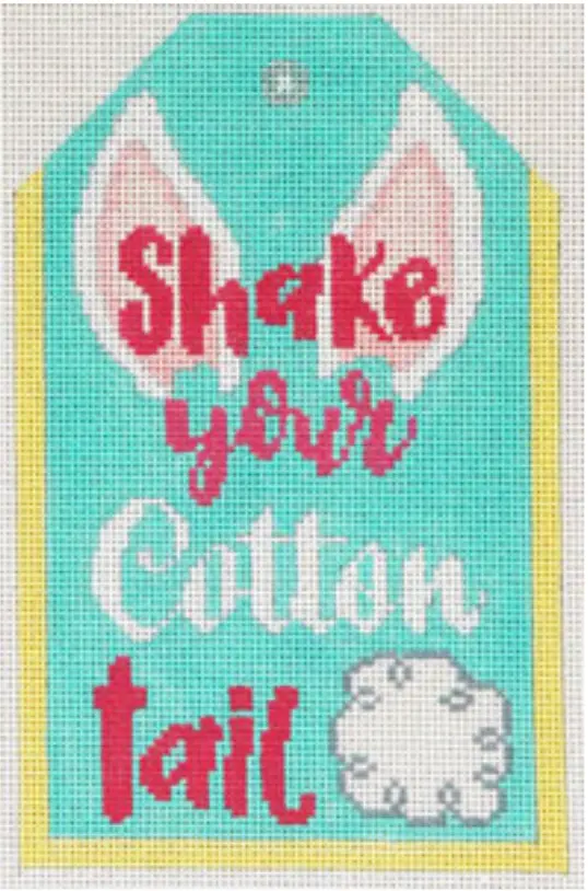 Xo-197T Shake Your Cotton Tail Gift Tag 1