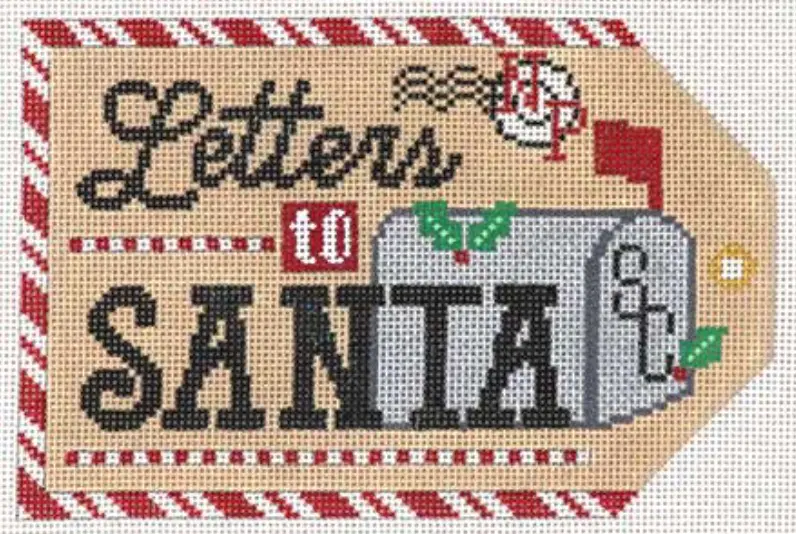 Xo-197N Letters To Santa Gift Tag 1