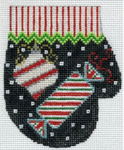 Xo-147Pc Peppermint Party Mitten - Candy 1