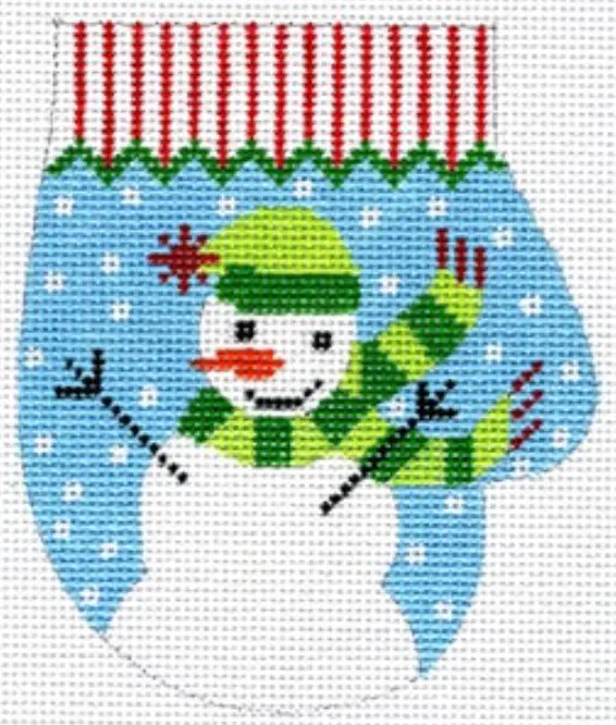 Xo-146D Snowman Mitten 1