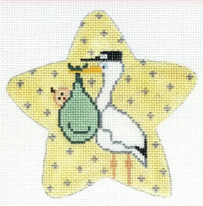 Xo-102D Stork And Baby Star 1