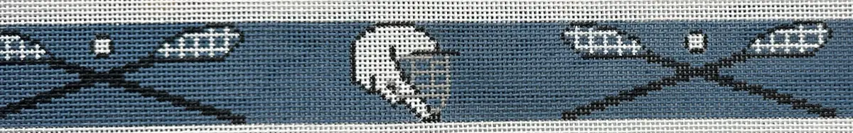 207Aa Lacrosse Belt - Blue 1
