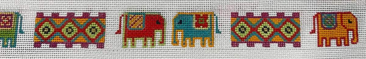 114E Royal Elephants Belt 1