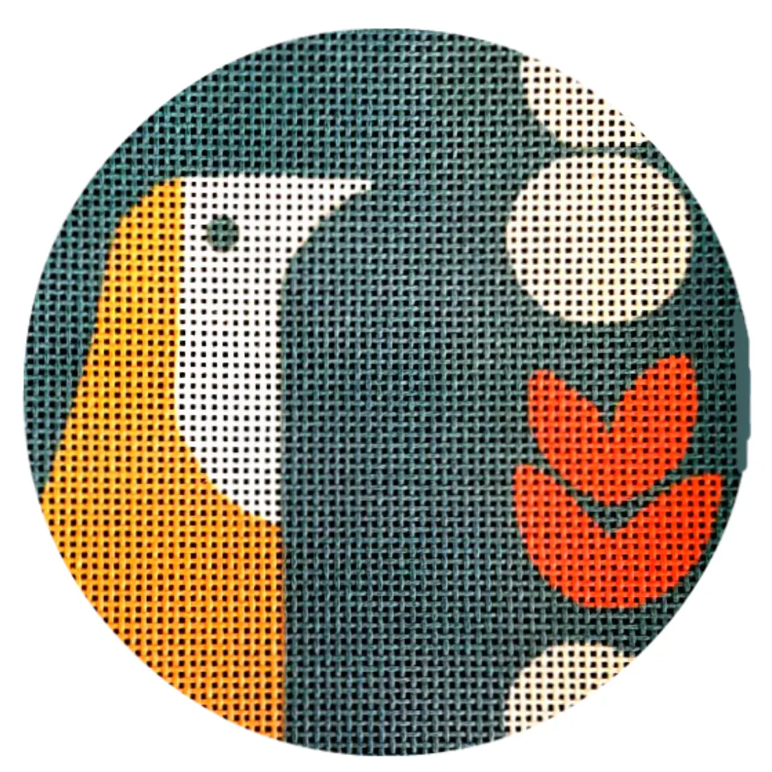 70669 Mid Century Modern Bird Ornament 1