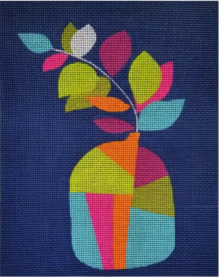 70665 Mid Century Modern Vase 1