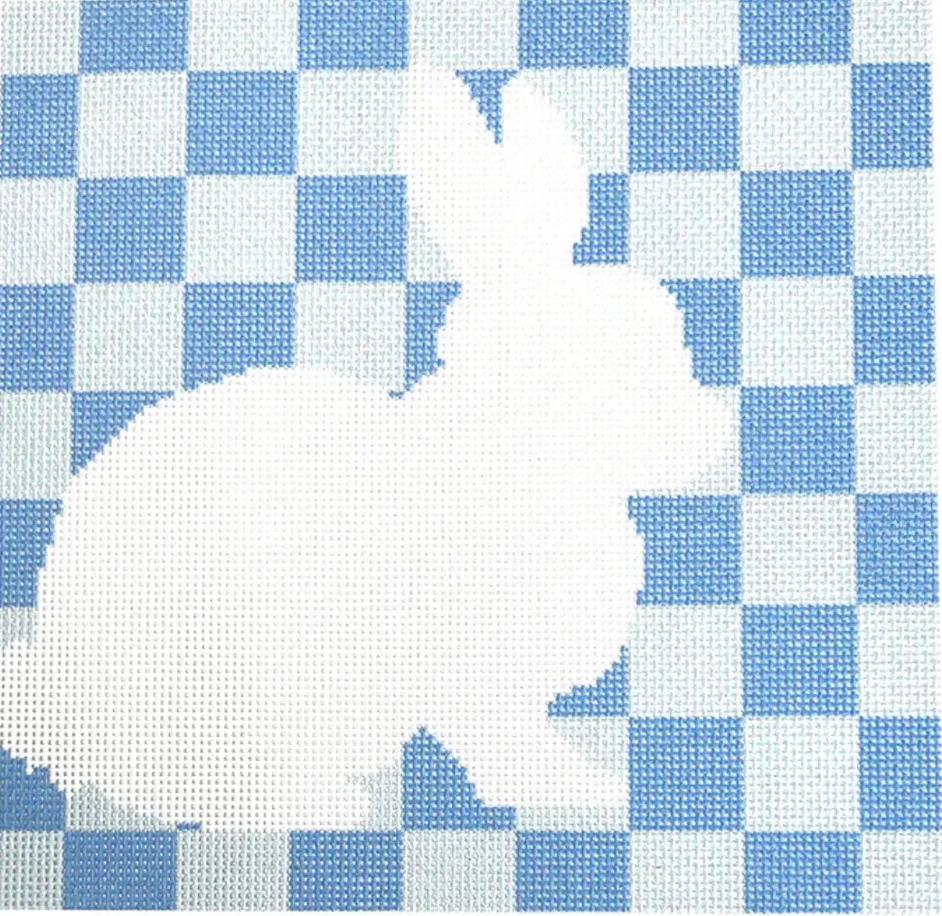 Ts161 Bunny Stencil - Blue 1