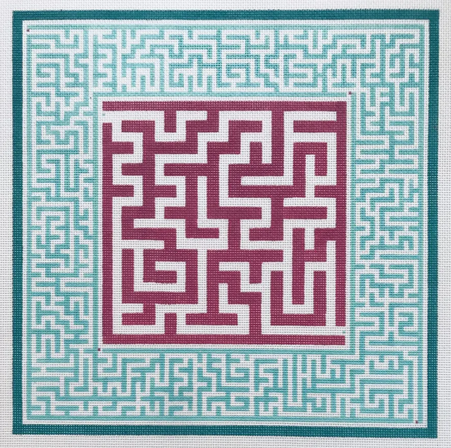 Al66 Pink Center Maze 1