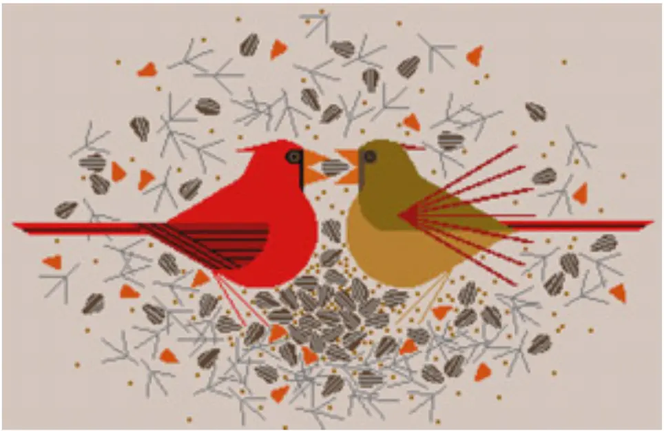 Hc-C355 Cardinal Courtship 1