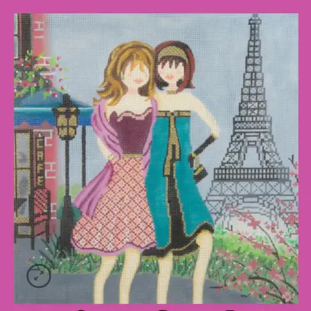 Two Girls In Paris Stitch Guide 1