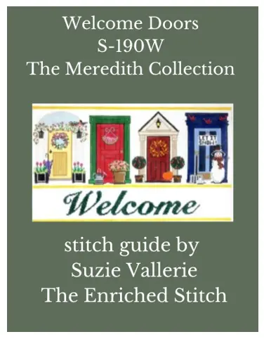 S-190W Welcome Doors Stitch Guide 1