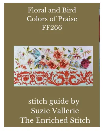 Ff266 Bird And Floral Stitch Guide 1