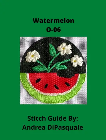O-06 Watermelon Stitch Guide 1