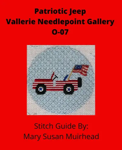 O-07 Patriotic Jeep Stitch Guide 1
