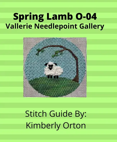 O-04 Spring Lamb Stitch Guide 1