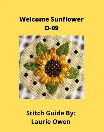 O-09 Sunflower Stitch Guide 1