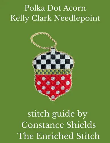 Kcn1515 Christmas Checks-N-Dots Acorn Stitch Guide 1