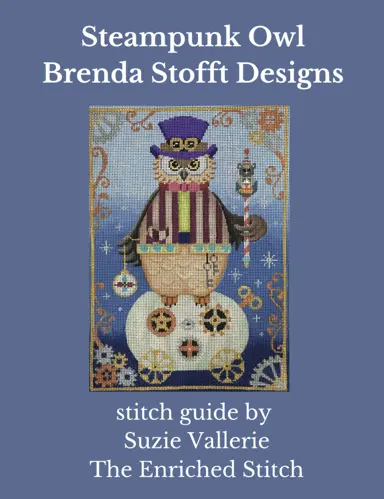 B-349 Steampunk Owl Stitch Guide 1