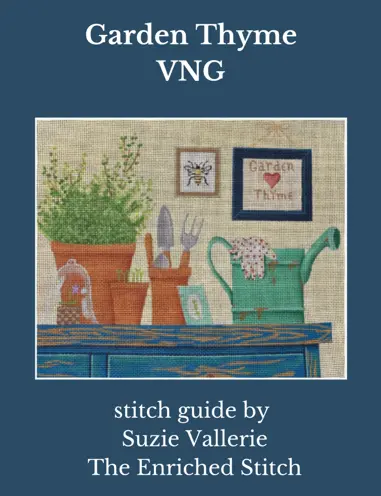 Kl-010 Garden Thyme Stitch Guide 1