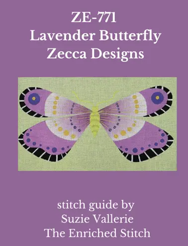 Ze771 Lavender Butterfly Stitch Guide 1