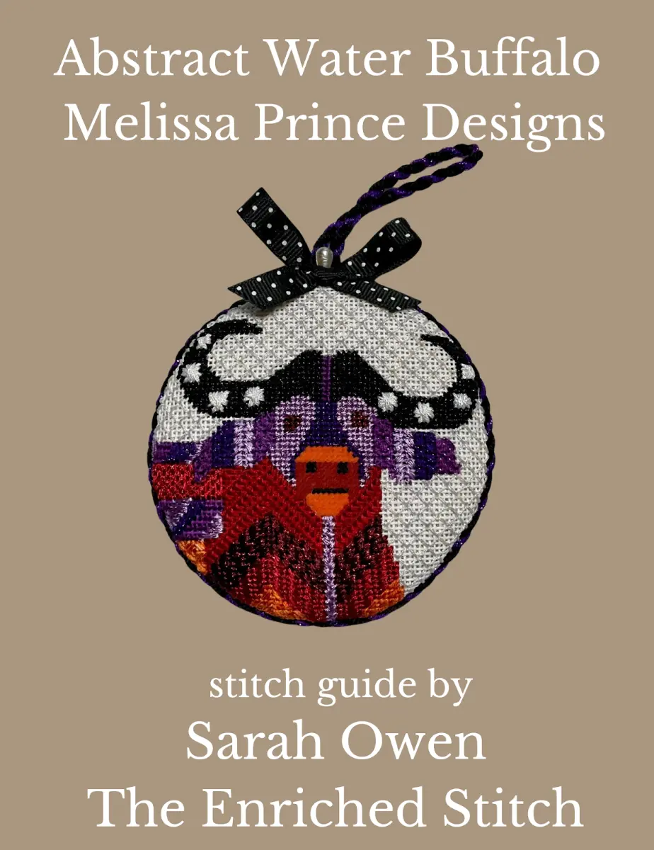 H291 Abstract Water Buffalo Stitch Guide 1
