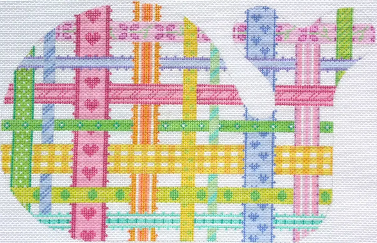 Sst-15 Medium Whale - Woven Ribbons 1